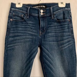 Express Cropped Legging Mid Rise Jeans
